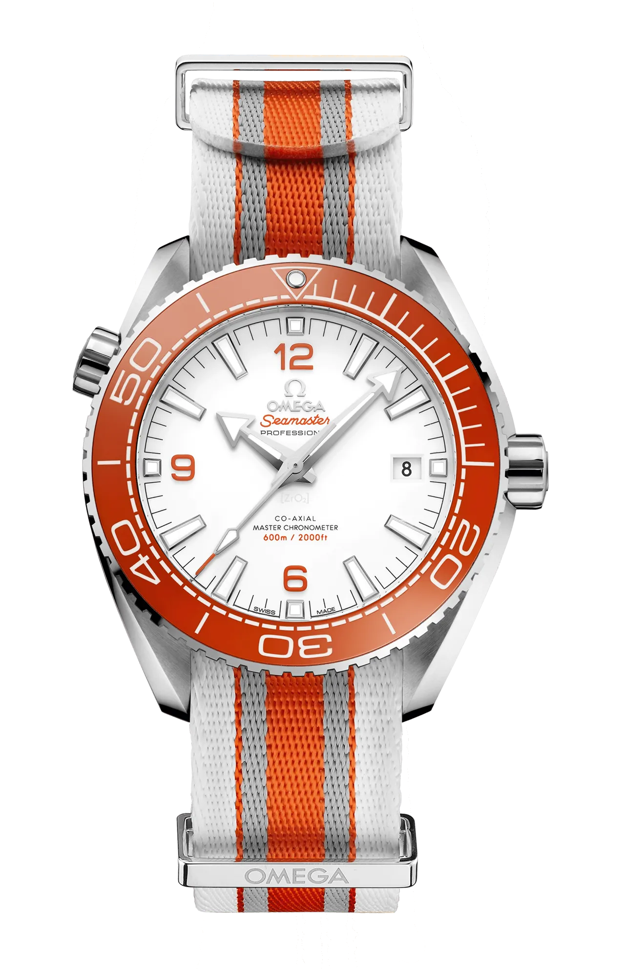 SEAMASTER PLANET OCEAN 600M 43,5 MM,  ACCIAIO SU NATO - 215.32.44.21.04.001