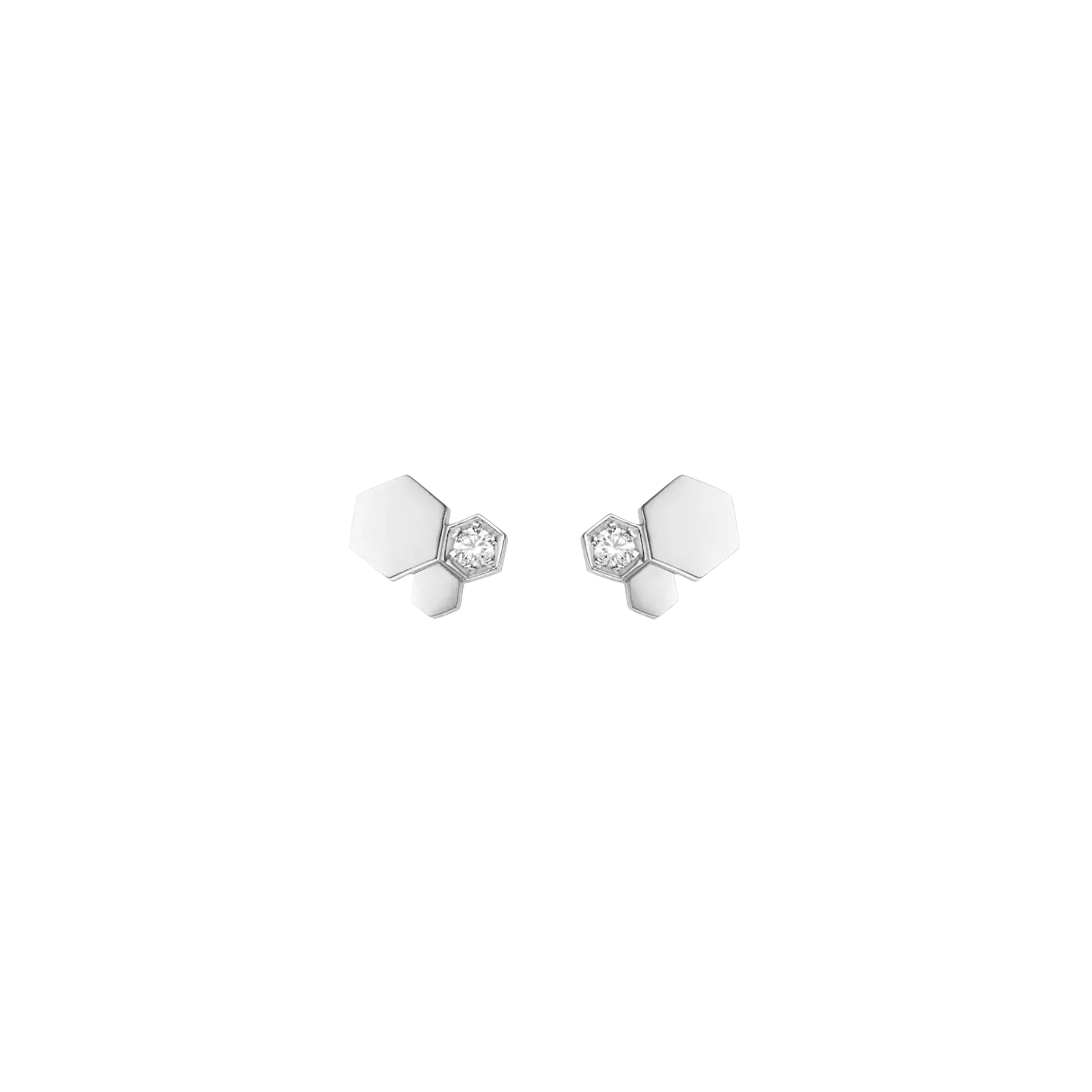 CHAUMET - ORECCHINI BEE MY LOVE IN ORO BIANCO E DIAMANTI - 083984 - 083984