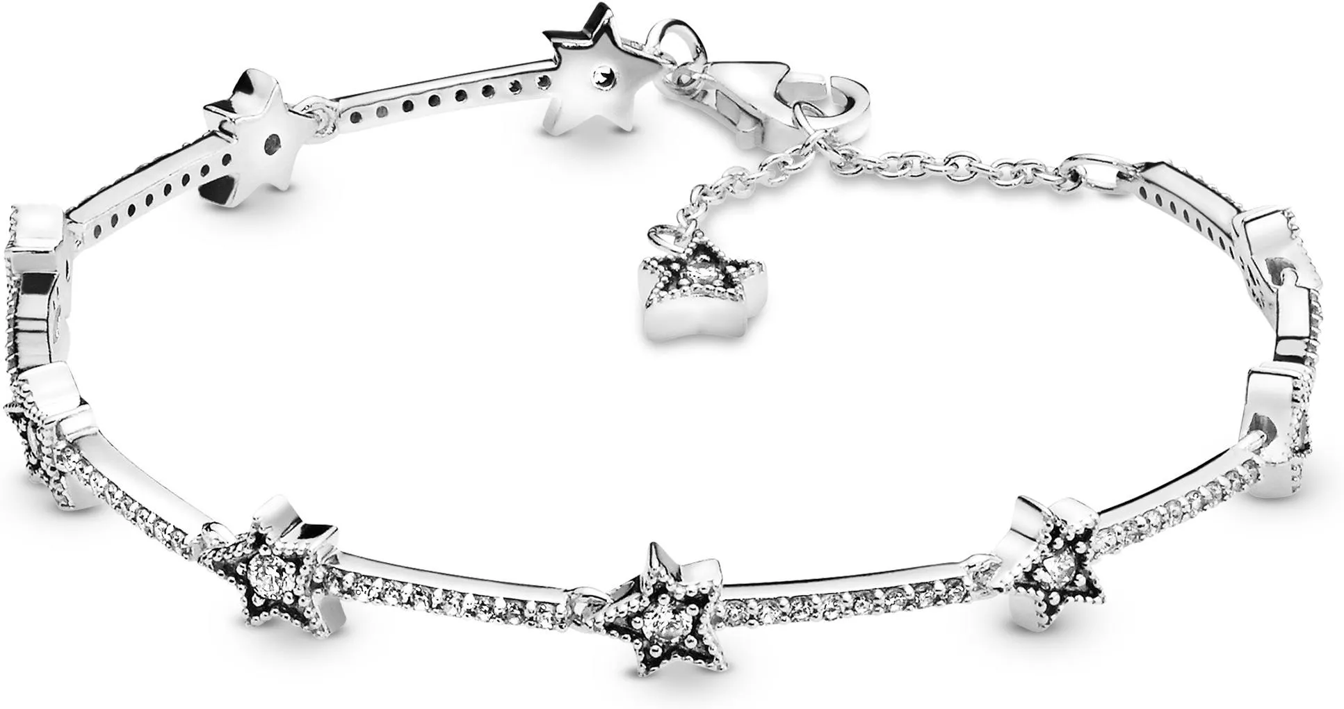 Pandora Himmlische Sterne Armband 598498C01 Braccialetto per donne