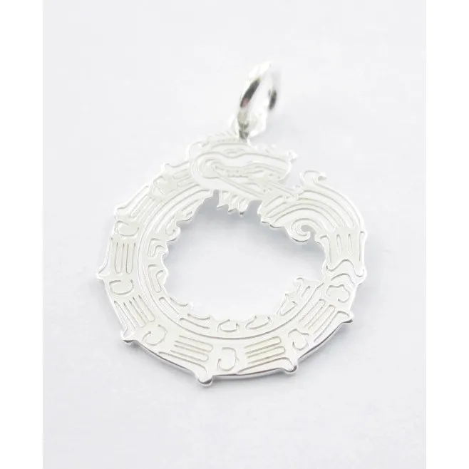 ciondolo charms il dragone in argento 925 misure 18x15 mm