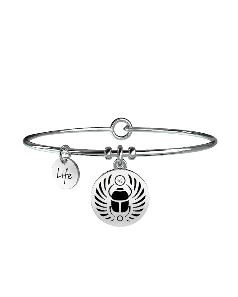 Bracciale Donna Kidult Animal Planet Rigido con Scarabeo