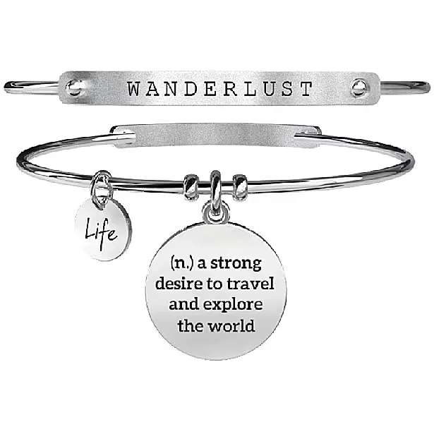 Bracciale Donna Kidult Rigido Free Time Wanderlust