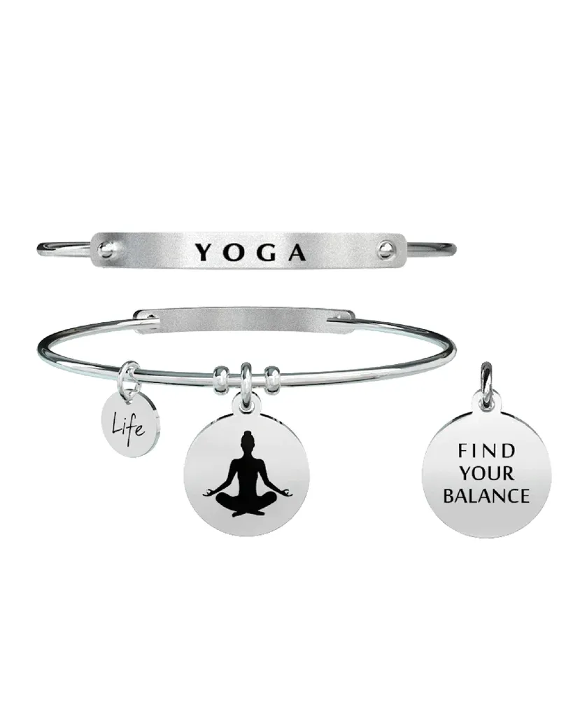 Bracciale Donna Kidult Spirituality Yoga Find Your Balance