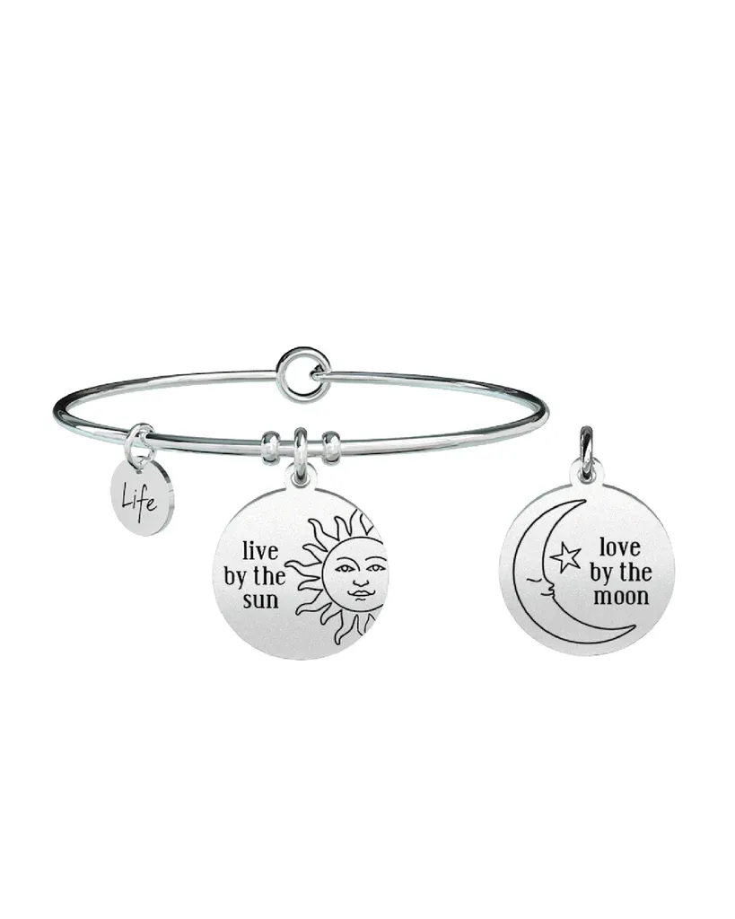 Bracciale Donan Kidult Philosophy Live by the Sun. Love by the Moon