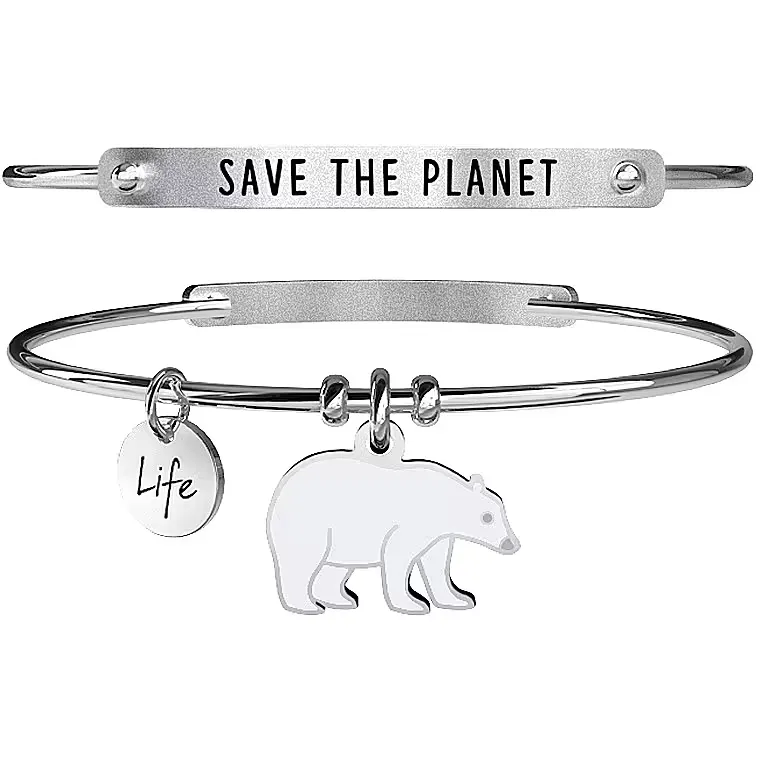 Bracciale Donna Kidult Rigido Animal Planet Save the Planet