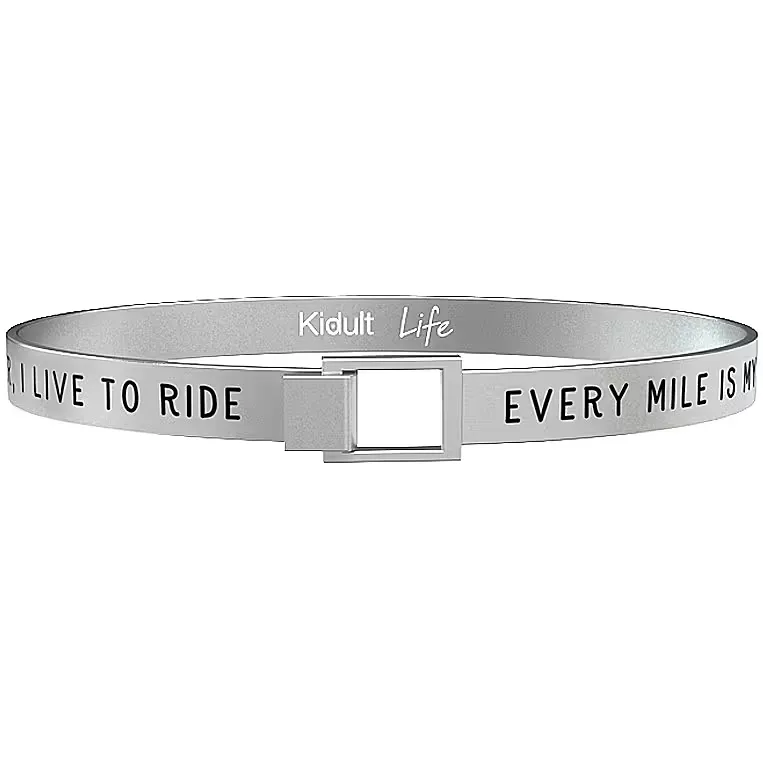 Bracciale Uomo Kidult Free Time Every Mile is Ride
