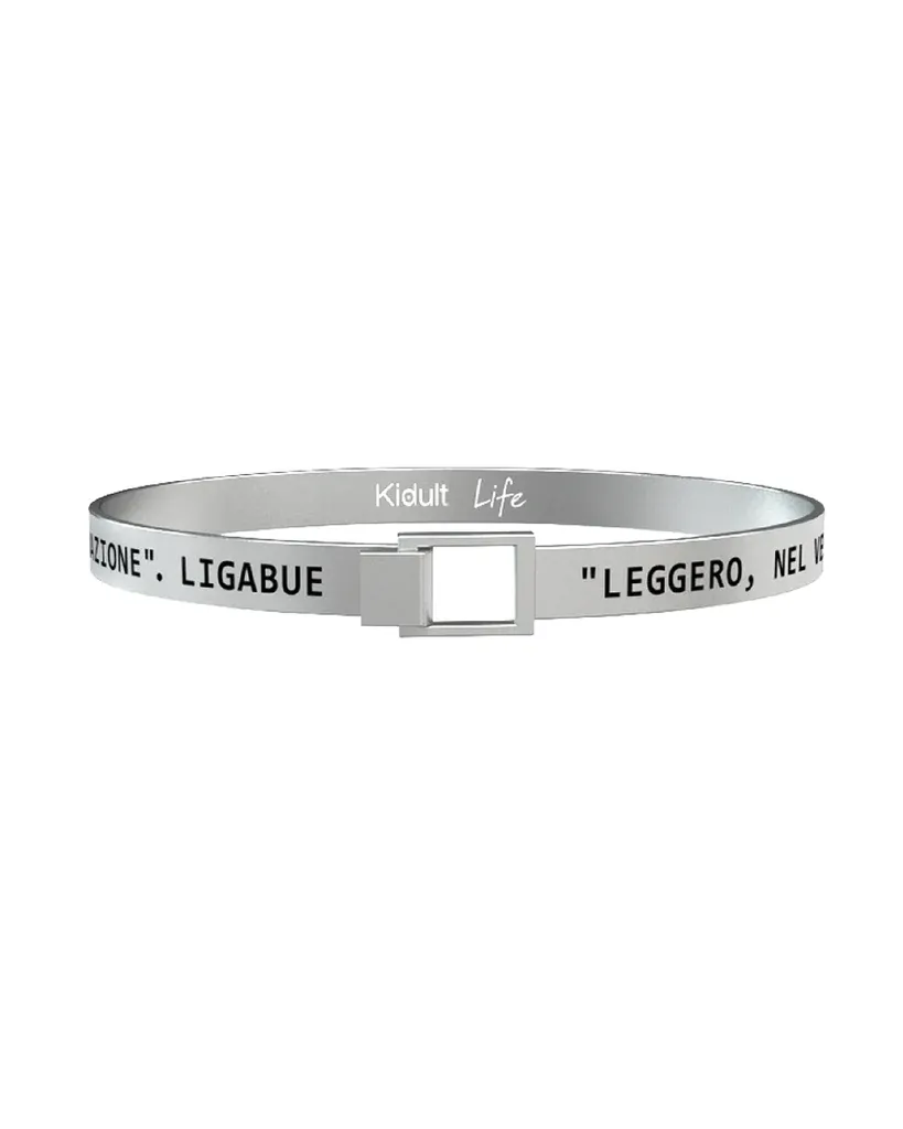 Bracciale Uomo Kidult Free Time Leggero, nel Vestito Migliore. Ligabue