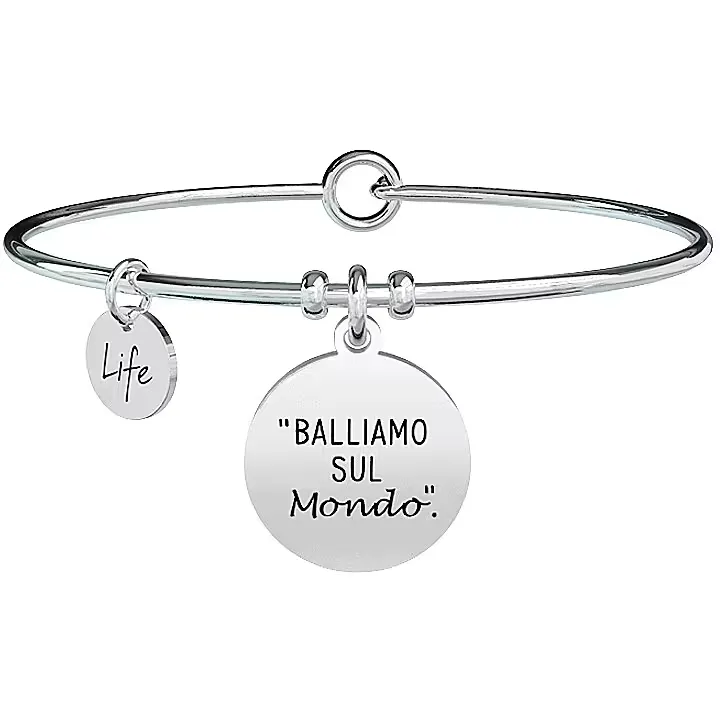 Bracciale Donna Kidult Free Time Balliamo sul Mondo Ligabue