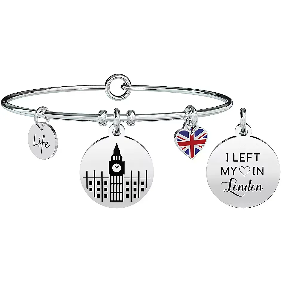 Bracciale Donna Kidult Free Time I Left My Heart in London