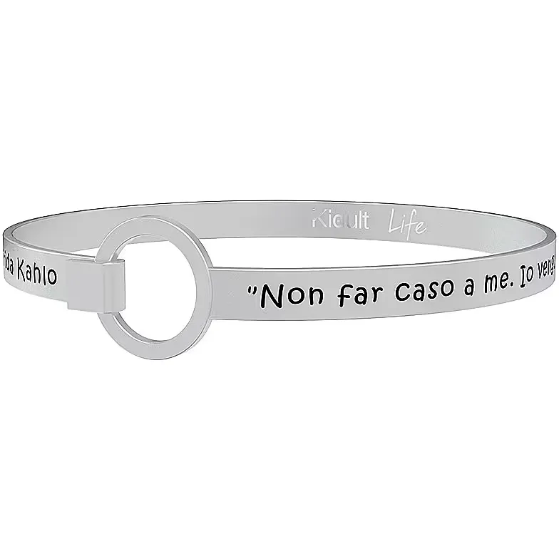 Bracciale Donna Kidult Philosophy Non Fare Caso a Me, Io Vengo da Un Altro Pianeta