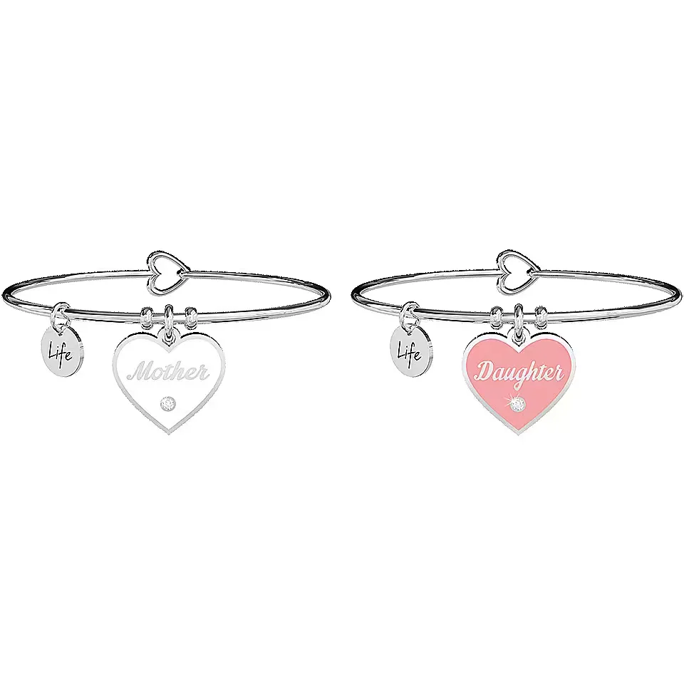 Coppia di Bracciali Donna Kidult Family Mother Daughter