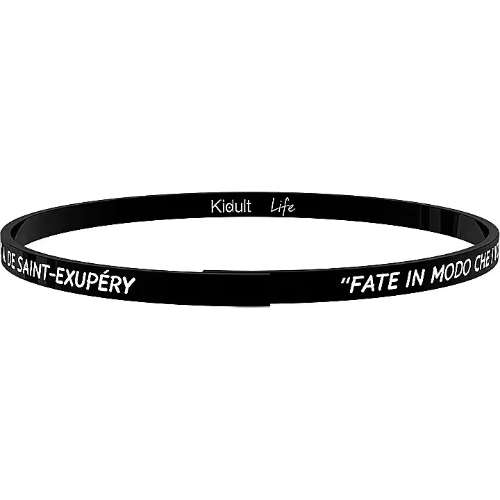 Bracciale Donna Kidult Philosophy Che I Vostri Sogni Divorino la Vostra Vita  A.de Saint-exupery