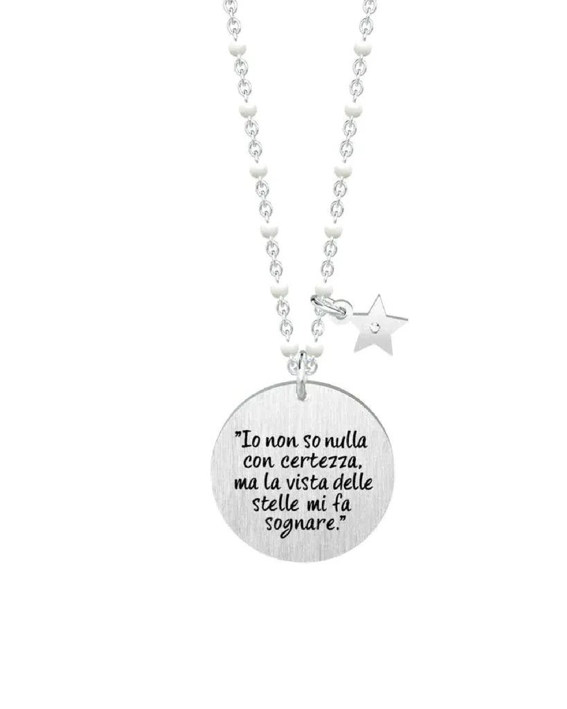 Collana Donna Kidult Philosophy Io Non So Nulla con Certezza Vincent Van Gogh