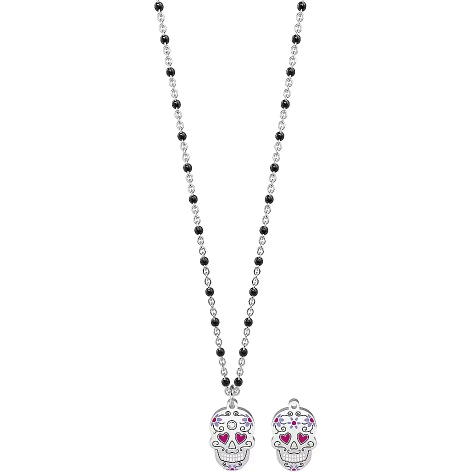 Collana Donna Kidult Symbols con Teschio