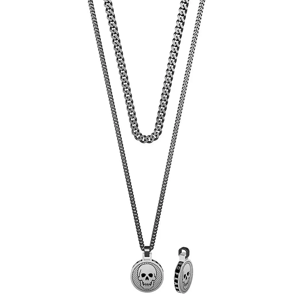 Collana Uomo Kidult Symbols con Teschio