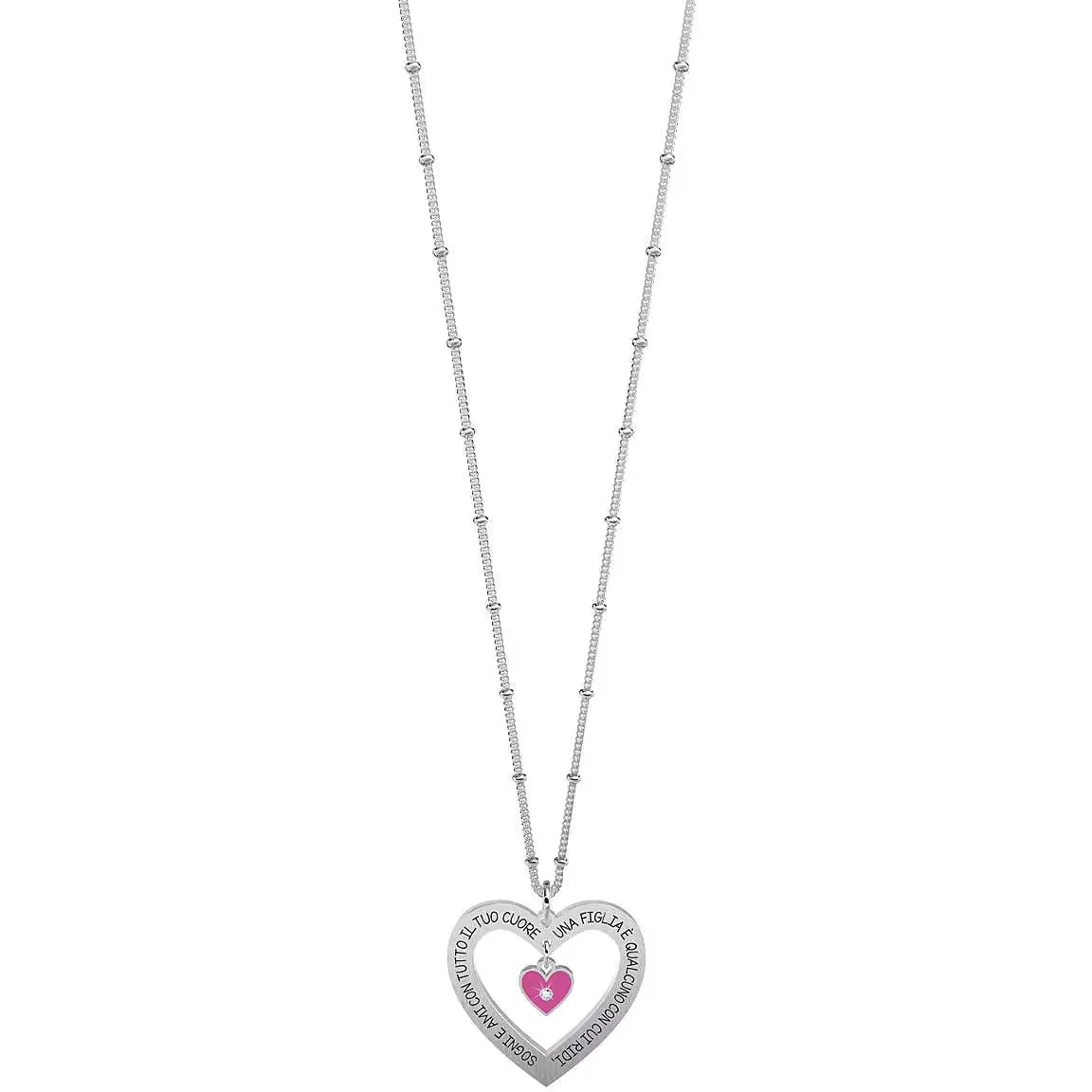 Collana Donna Kidult Family Una Figlia E' Qualcuno con Cui Ridi