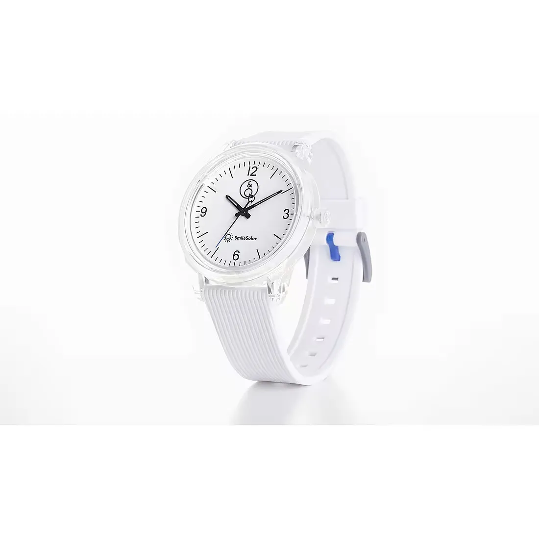 Orologio Donna Smile Solar Eco-Drive con Quadrante Bianco 40 mm