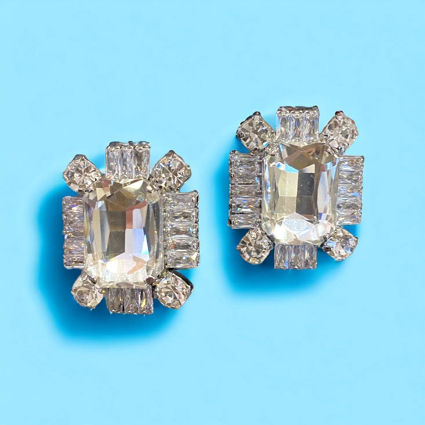 Orecchini Diamond Accessori Giuditta big white