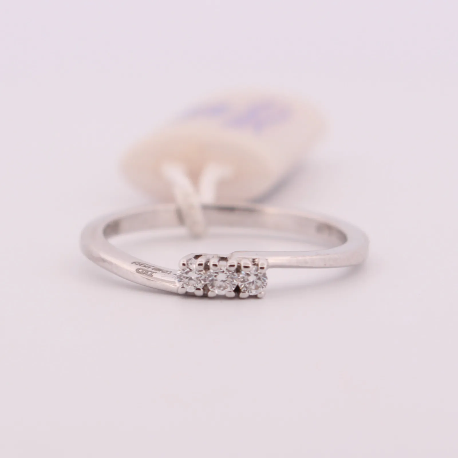 Anello Donna Davite Delucchi Trilogy con Diamanti