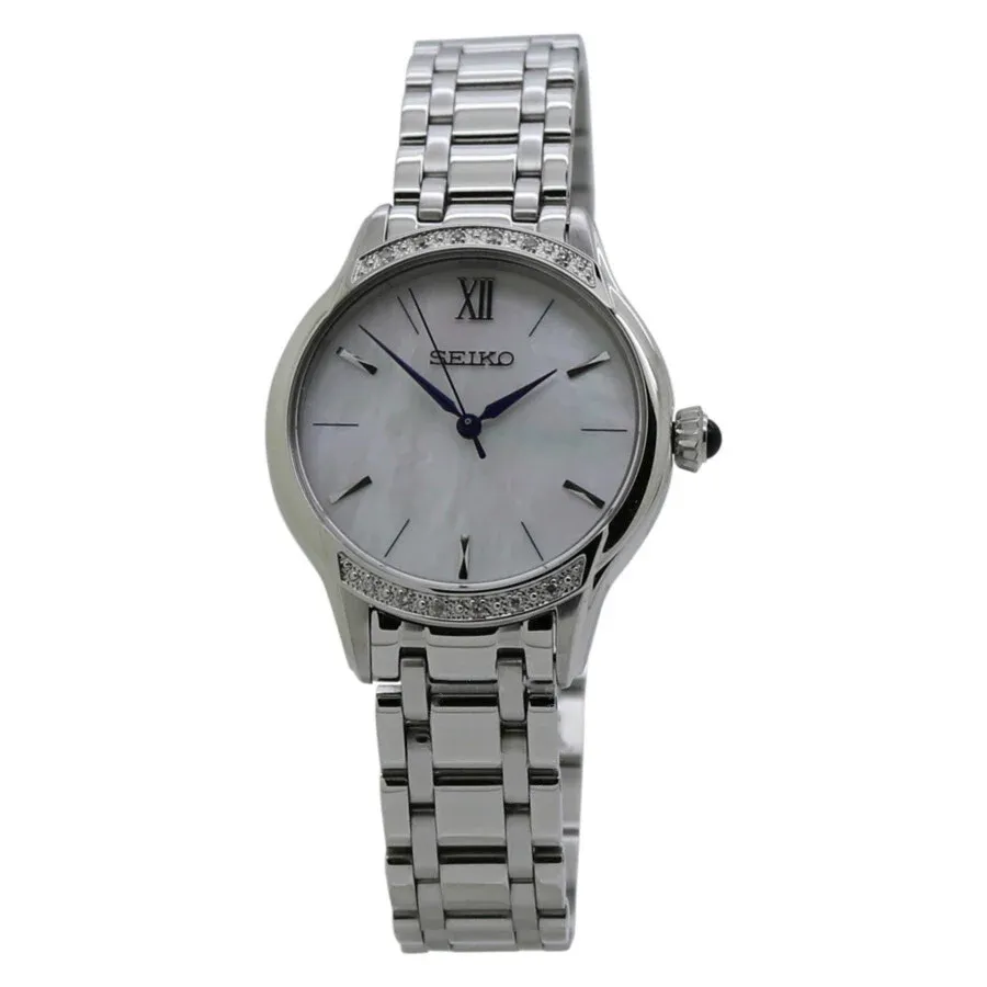 Orologio Donna Seiko Classic al Quarzo con Quadrante Bianco 30 mm