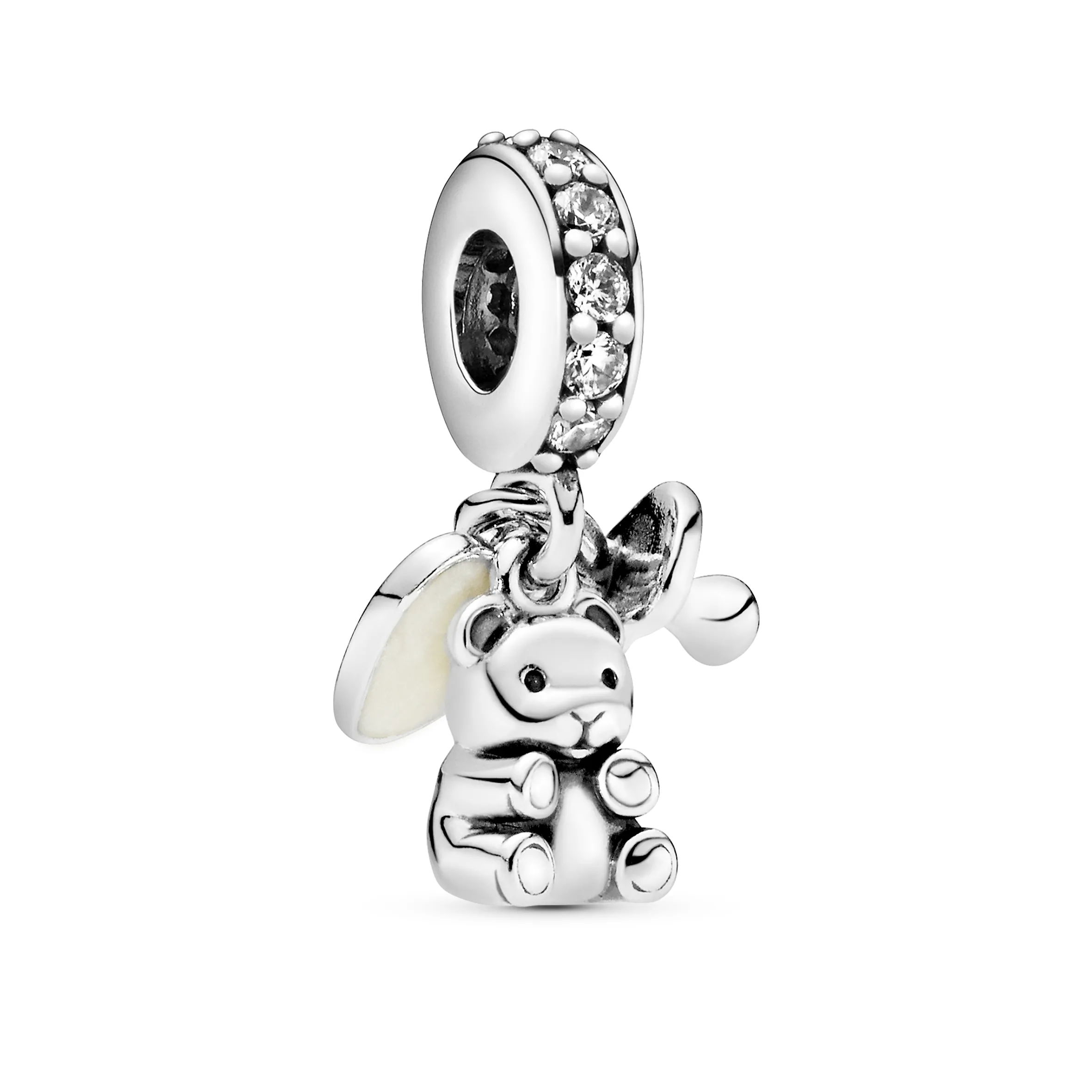 Charm Pandora Pendente Orsetto E Ciuccio