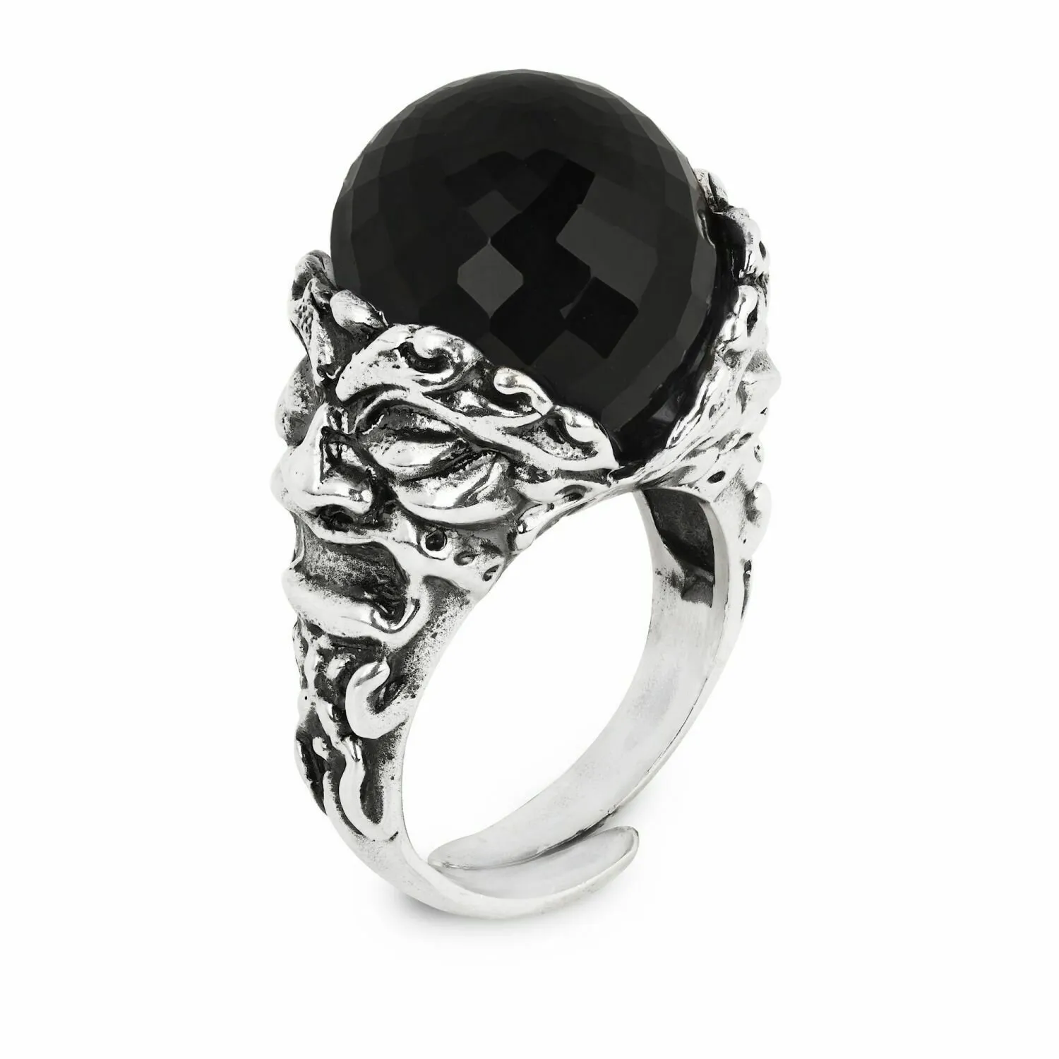 Anello con Maschere e onice 27803 - GERARDO SACCO