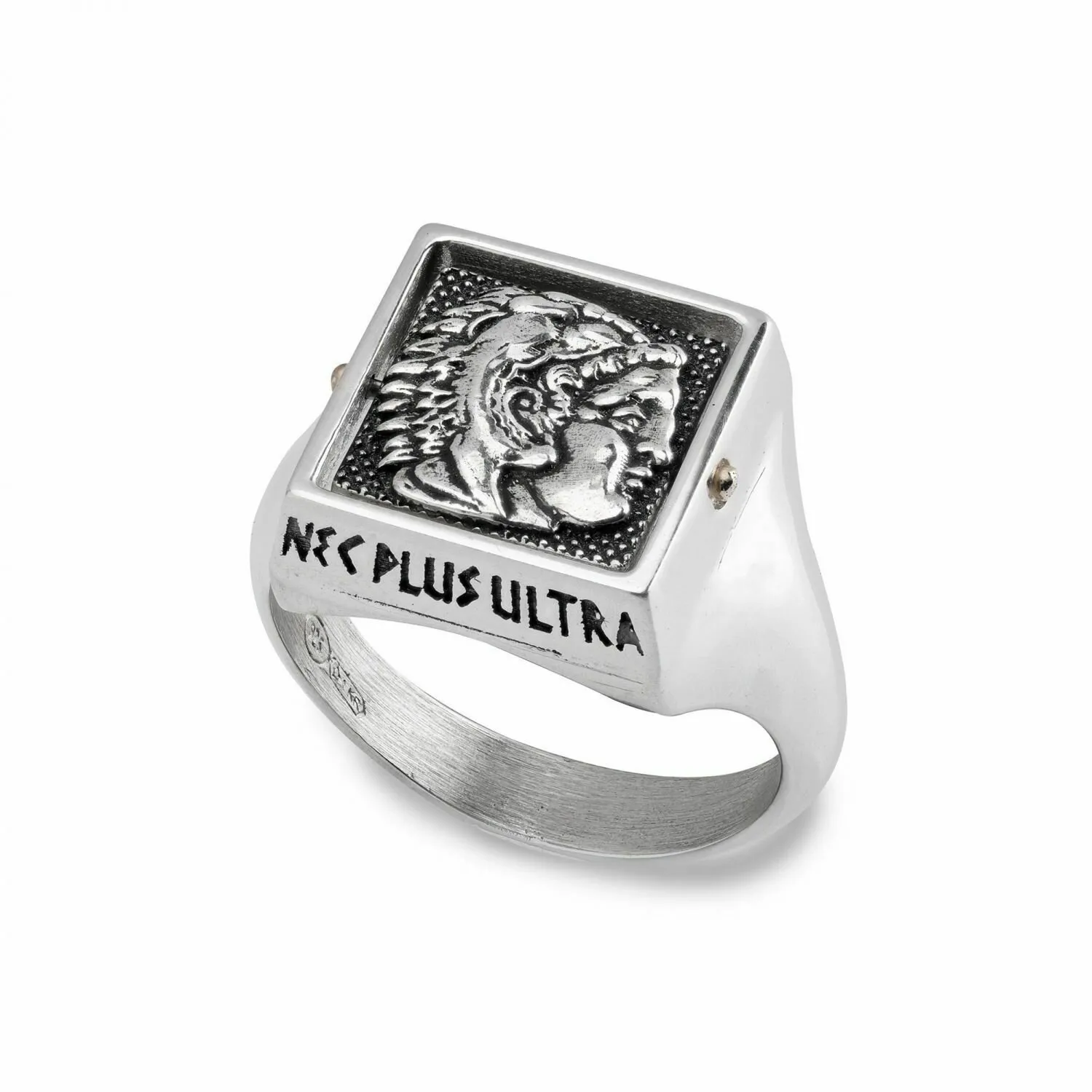 Anello Hercules con elemento girevole 27875 - GERARDO SACCO