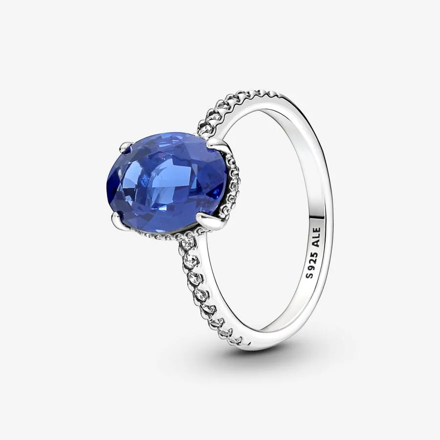Anello Pandora Pietra Blu