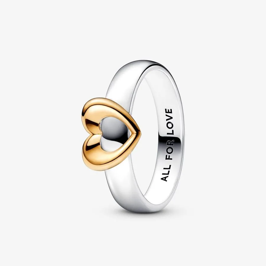 Anello Pandora Cuore Scorrevole "All for Love"
