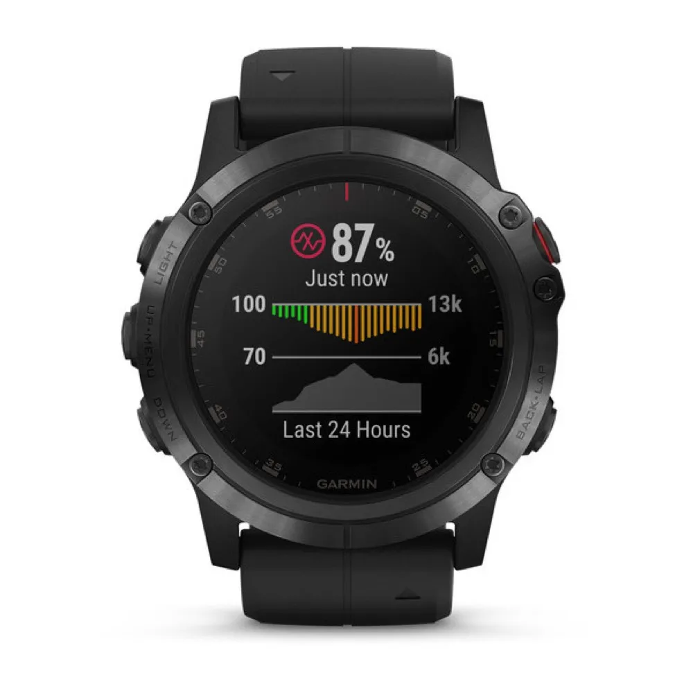 Garmin FENIX 5X PLUS Sapphire Smartwatch 51mm 010-01989-01 RICONDIZIONATO