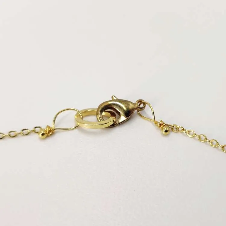 Collana lunga Gemma con acquamarina e cristalli Swarovski