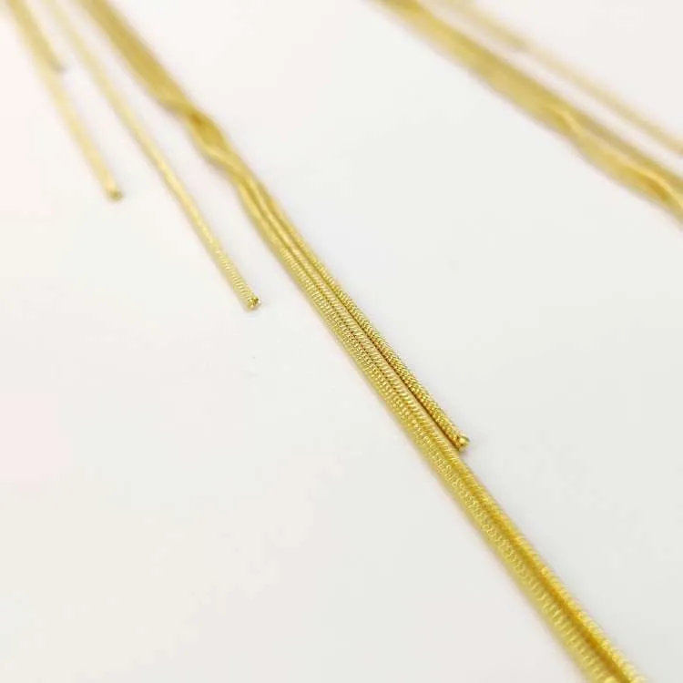 Collana Ali in argento dorato