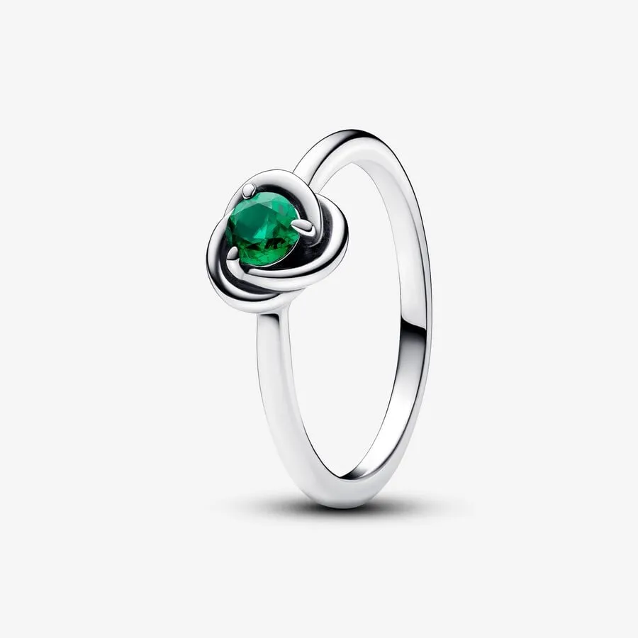 Anello Pandora Cerchio Eterno Verde Maggio