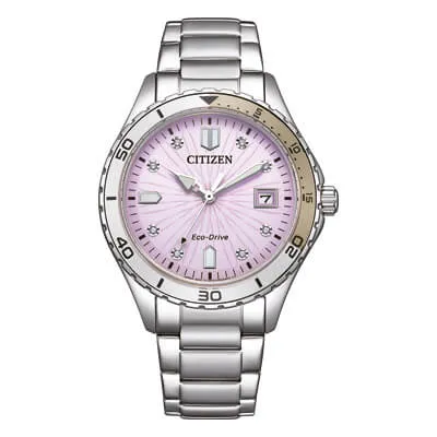 Orologio Donna Citizen Lady Eco Drive con Quadrante Rosa 37 mm