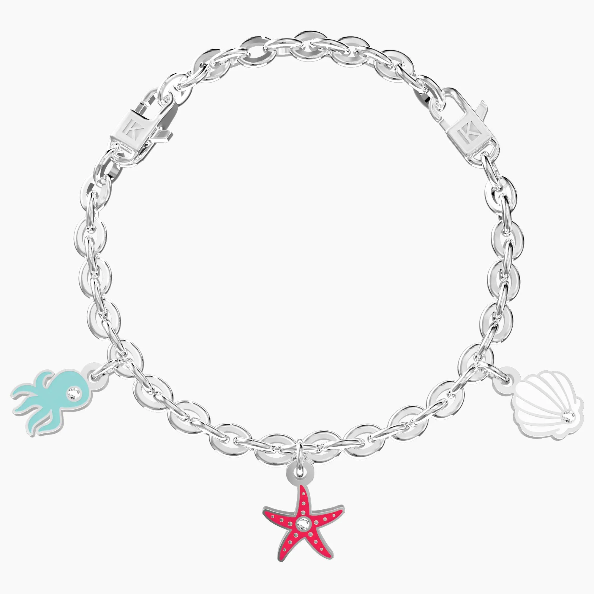 Bracciale Donna Kidult Animal Planet Regolabile con Stella Marina