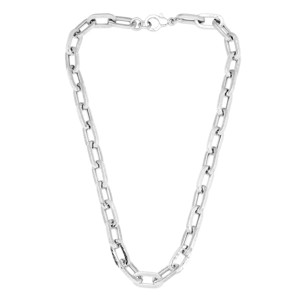 Girocollo Donna Suali Catena Martellata