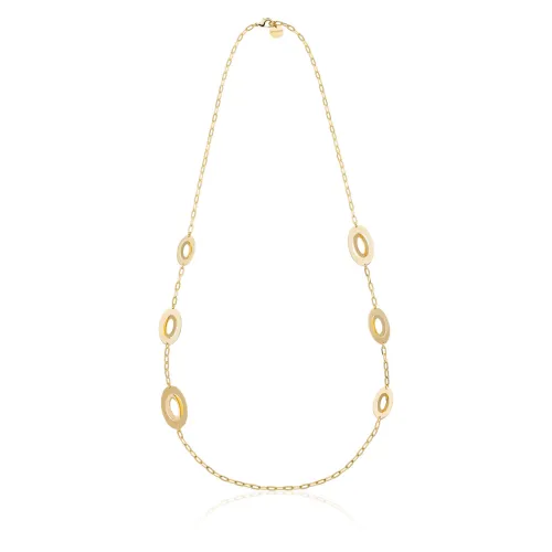 Collana Donna Lunga Unoaerre Catena Optical Dinamica