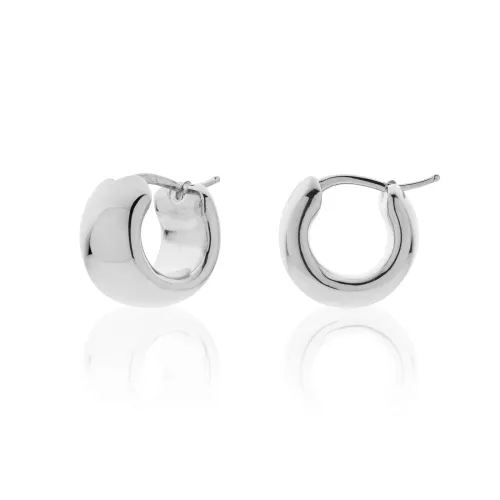 Orecchini Donna Unoaerre Cerchietti in Argento Aria