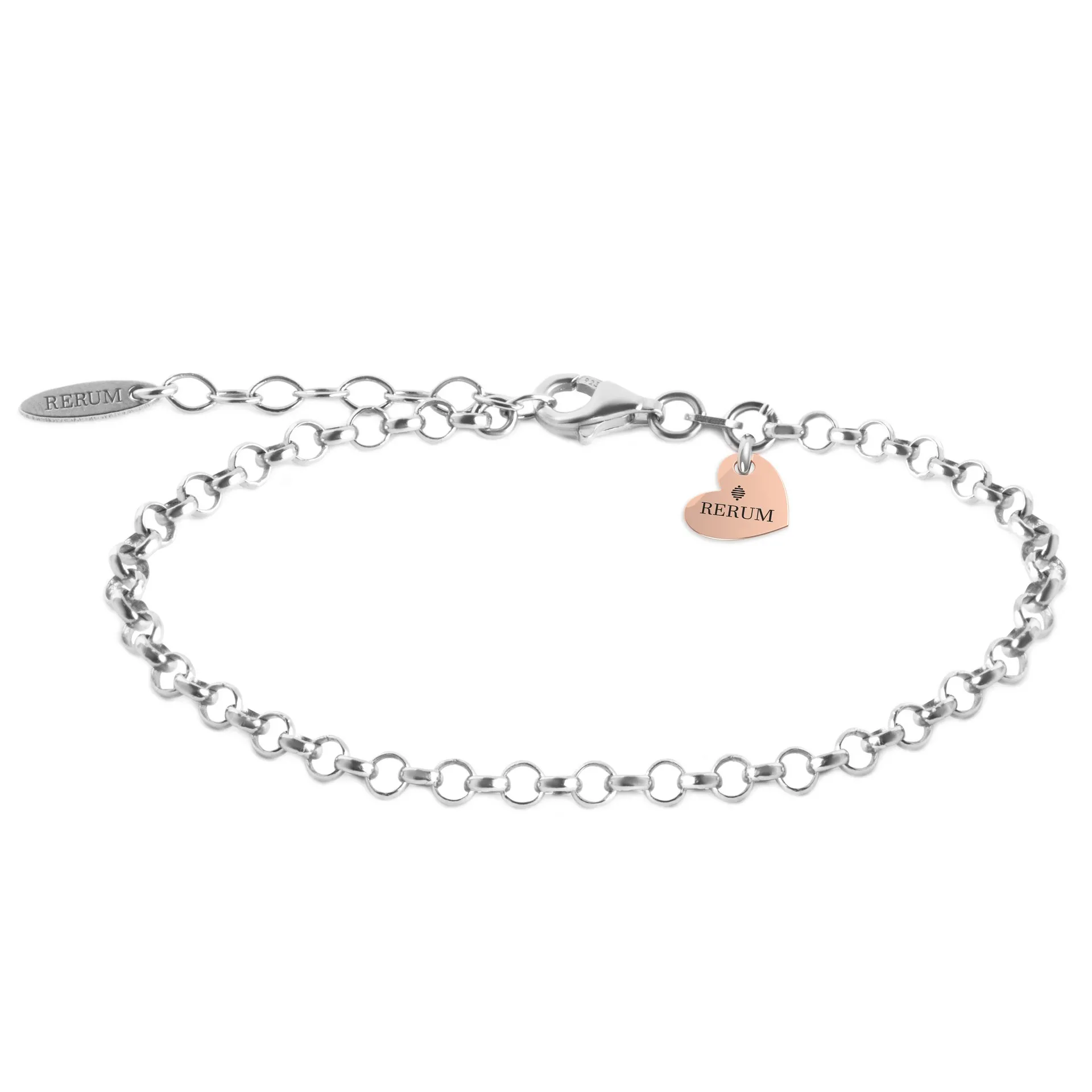 Bracciale Donna Rerum in Argento Maglia Rolò