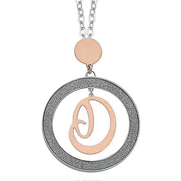 Collana Donna Boccadamo Je Suis Lettera D