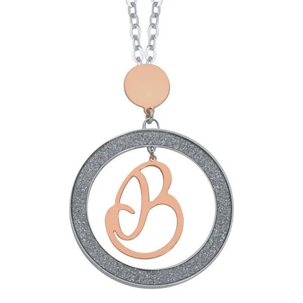 Collana Donna Boccadamo Je Suis Lettera B