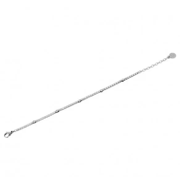 Bracciale Donna Boccadamo Mya Scintille Tennis Zirconi Bianchi