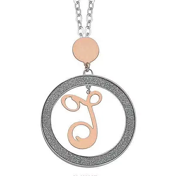 Collana Donna Boccadamo Je Suis Lettera I