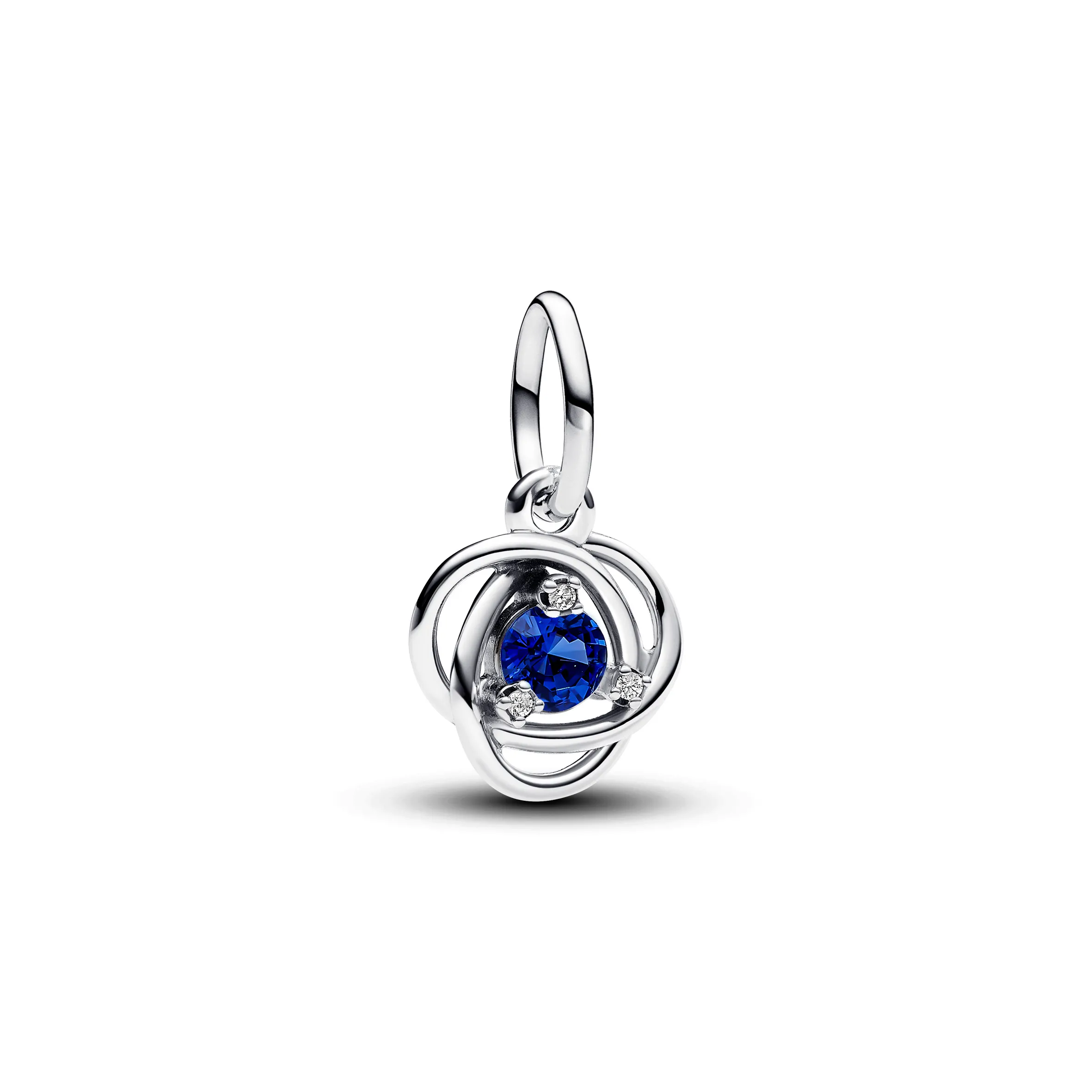 Charm Pendente Pandora Cerchio Eterno Blu Settembre