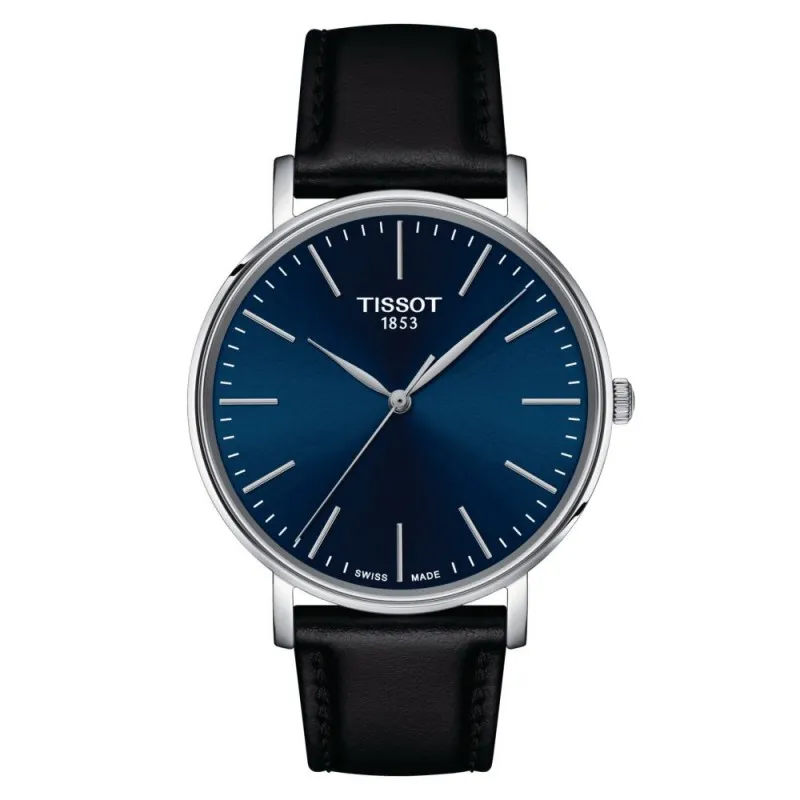 Orologio Uomo Tissot Everytime al Quarzo con Quadrante Blu 40 mm