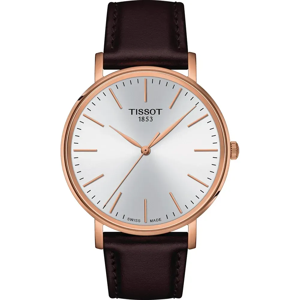 Orologio Unisex Tissot Everytime al Quarzo con Quadrante Bianco  40 mm