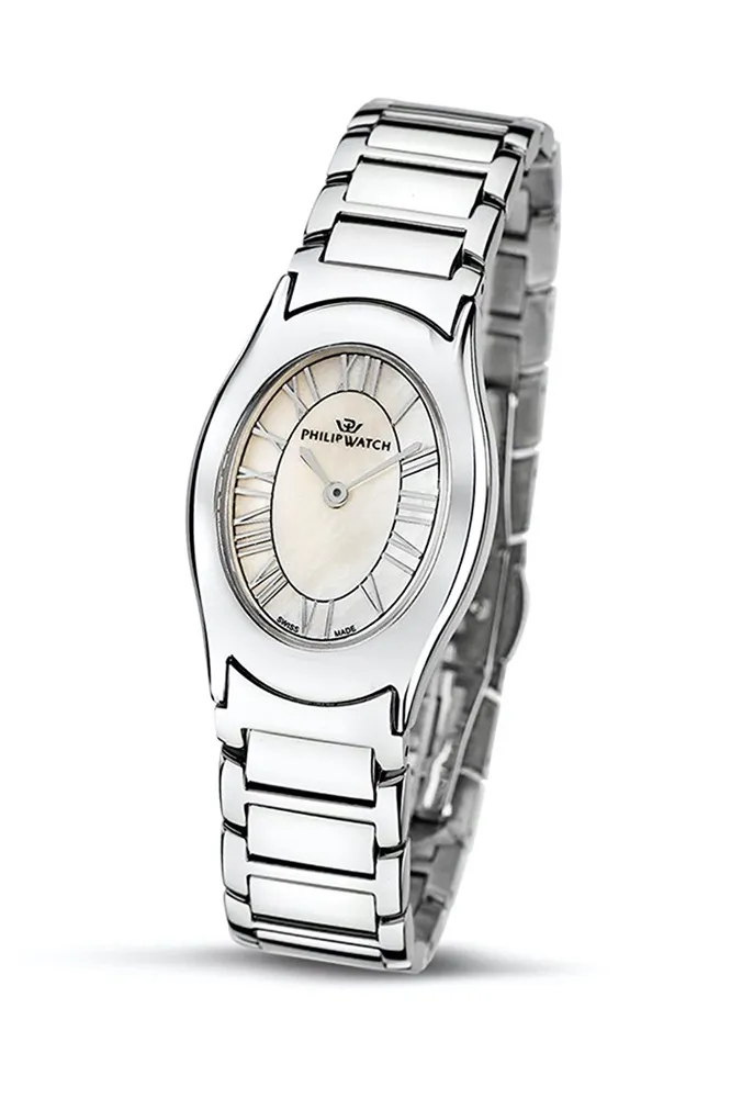 Orologio Donna PHILIP WATCH JEWEL R8253187545 Acciaio Madreperla Bianco