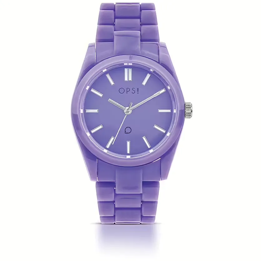 Orologio Donna Ops! al Quarzo con Quadrante Viola  36 mm