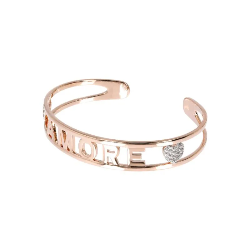 Bracciale Donna Rigido Bronzallure Amore