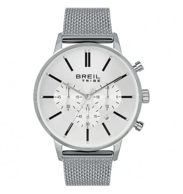 Orologio Uomo Breil al Quarzo con Quadrante Silver  42 mm